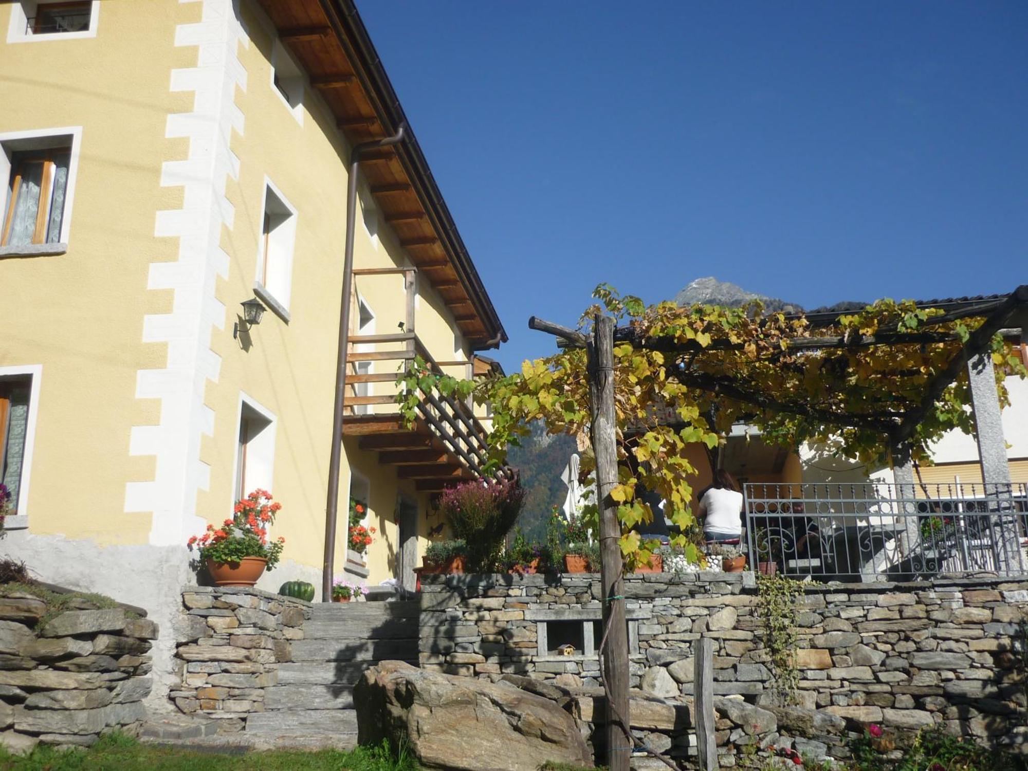 Bed and Breakfast Da Erminia Verdabbio Exteriér fotografie
